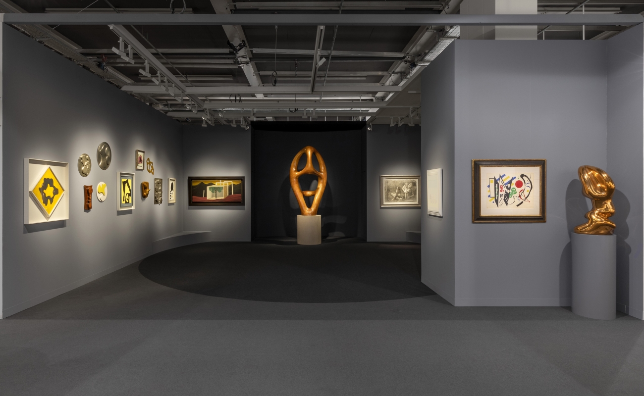 Installation Image of Art Basel 2022 Booth